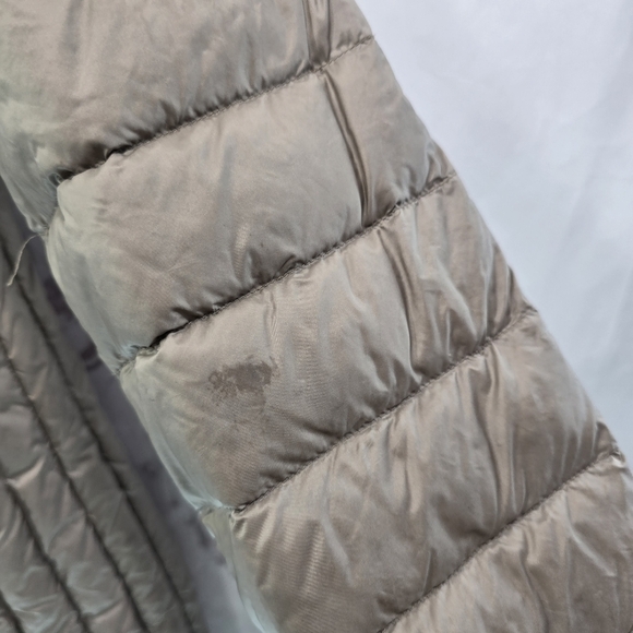 Aventura Down Puffer Jacket Womens XS Brown Parka Coat Hood Long FP Packable - Picture 12 of 15